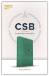 CSB Compact Bible, Value Edition -  Leathertouch Teal